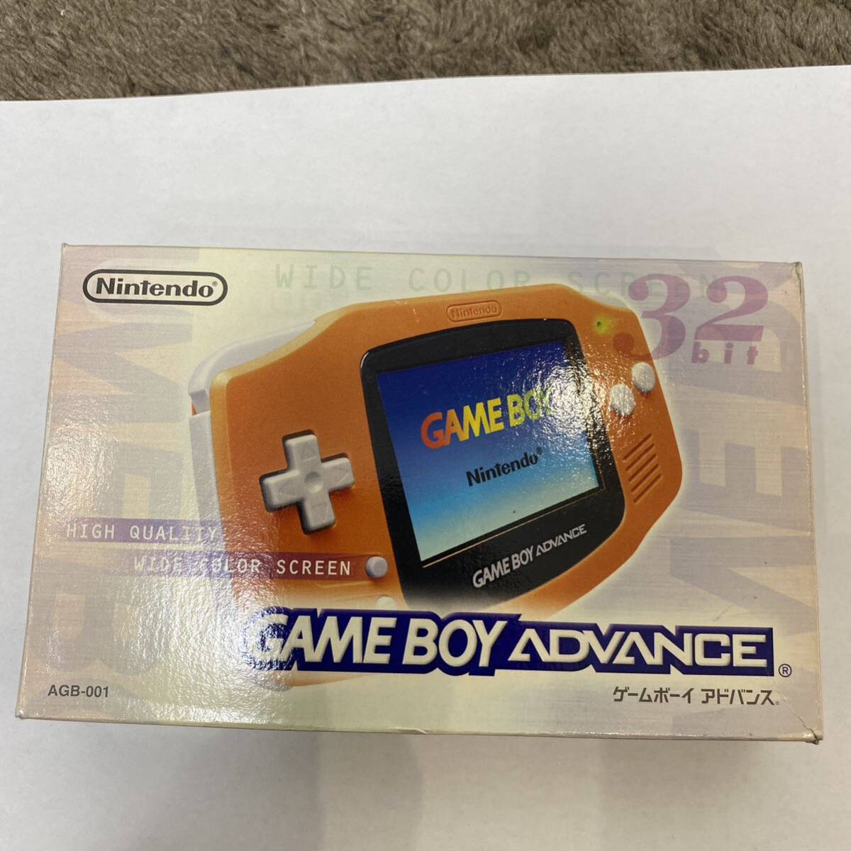 ゲームボーイアドバンス ■ほぼ　新品未使用　オレンジ　激レア　GBA 任天堂 説明書 箱　Nintendo ニンテンドー　ゲームボーイ　極美品_画像9