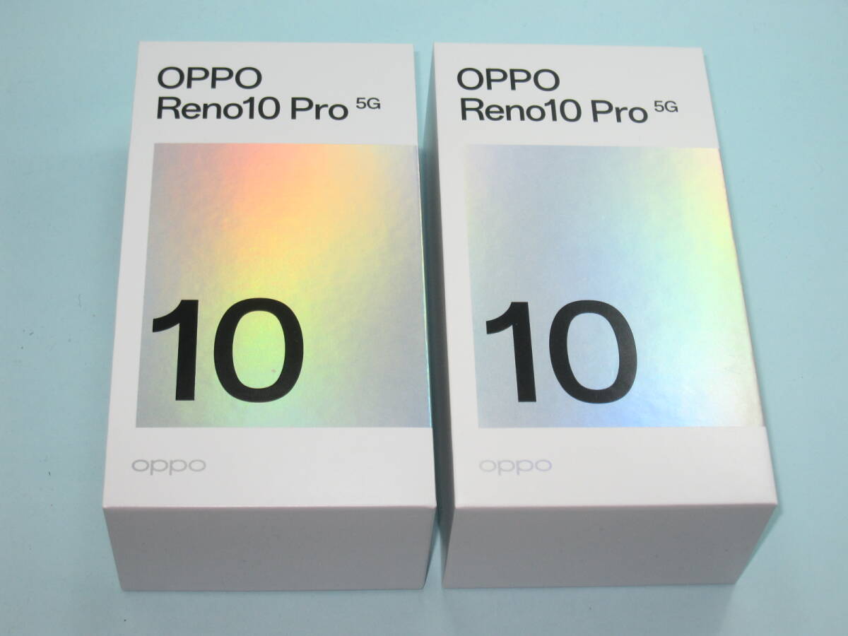 新品未使用 Reno10 Pro 5G 6.7インチ メモリー8GB シルバーグレー SIMフリー ソフトバンク　残債無し 判定○_画像1