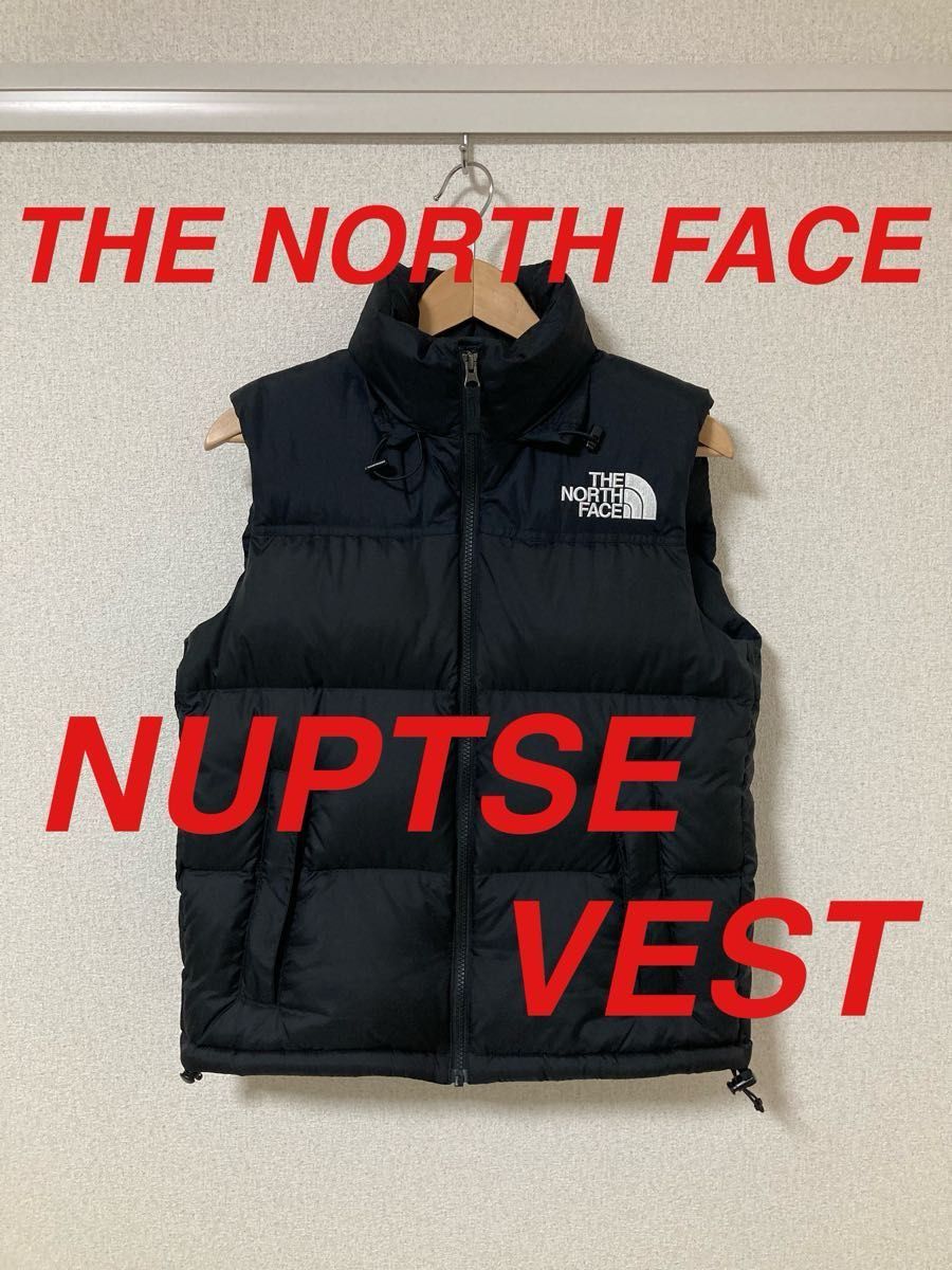 良品 THE NORTH FACE ノースフェイス ヌプシベスト ダウンベスト ジャケット ND91843 ブラック メンズS