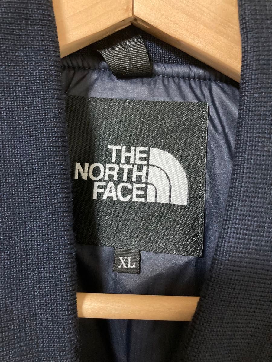 良品 THE NORTH FACE ノースフェイス インサレーションボンバージャケット 中綿MA-1 NY82132 ネイビーXL