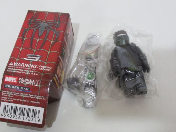 スパイダーマン 3 KUBRICK ニューゴブリン NEW GOBLIN キューブリック メディコムトイ MEDICOM TOY フィギュア SPIDER MAN 未使用_G2-240308M15