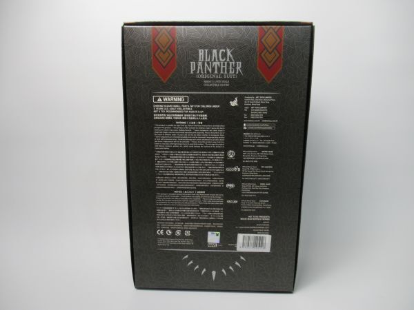 ブラックパンサー オリジナル・スーツ ムービー・マスターピース １／６ Hot Toys ホットトイズ フィギュア MMS671 Black Panther 未使用_画像2