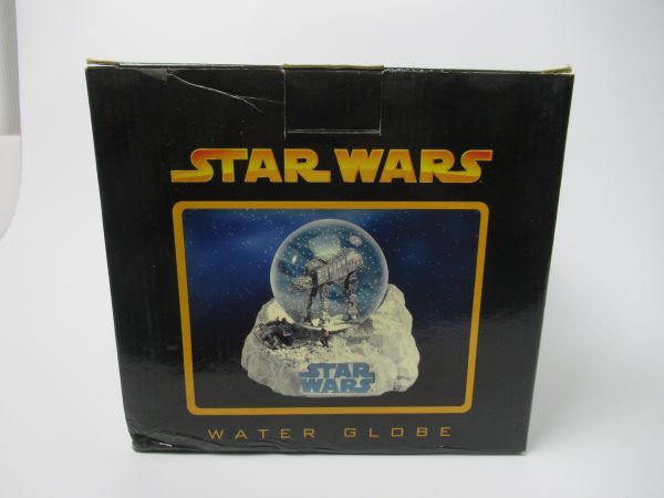 スターウォーズ ウォーターグローブ WATER GLOBE ENCORE STAR WARS スノウドーム スノードーム ホスの戦い Battle of Hoth 中古ジャンク品の画像1