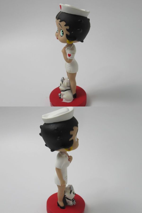 WACKY WOBBLER ベティ・ブープ ナース BETTY BOOP 看護師 看護婦 ベティちゃん Funko ファンコ 首振り ボビングヘッド バブルヘッド 中古②の画像6