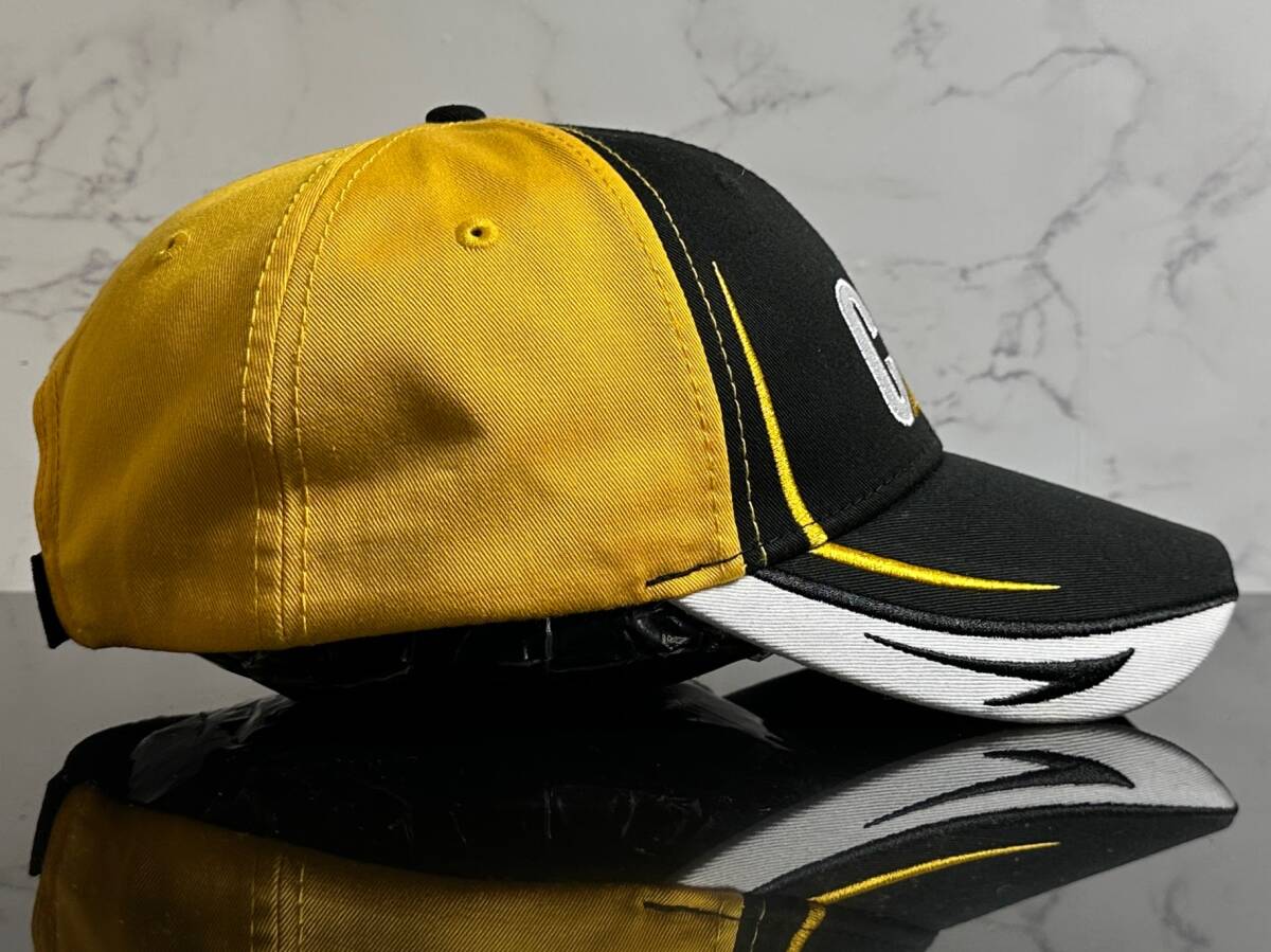 【未使用品】155K クール★Caterpillar キャタピラー CAT RACING レーシングキャップ 帽子 CAP クールなレーシングデザイン《FREEサイズ》_画像4