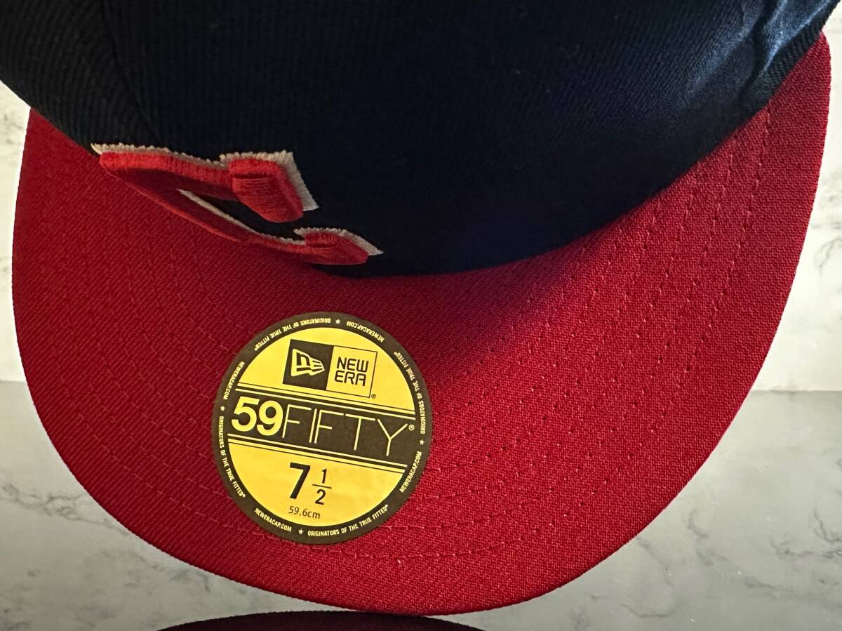 【未使用品】29C ★NEW ERA 59FIFTY×MLB クリーブランド ガーディアンズ Cleveland Guardians コラボ 帽子 CAP《SIZE 7 1/2・59.6㎝》_画像9