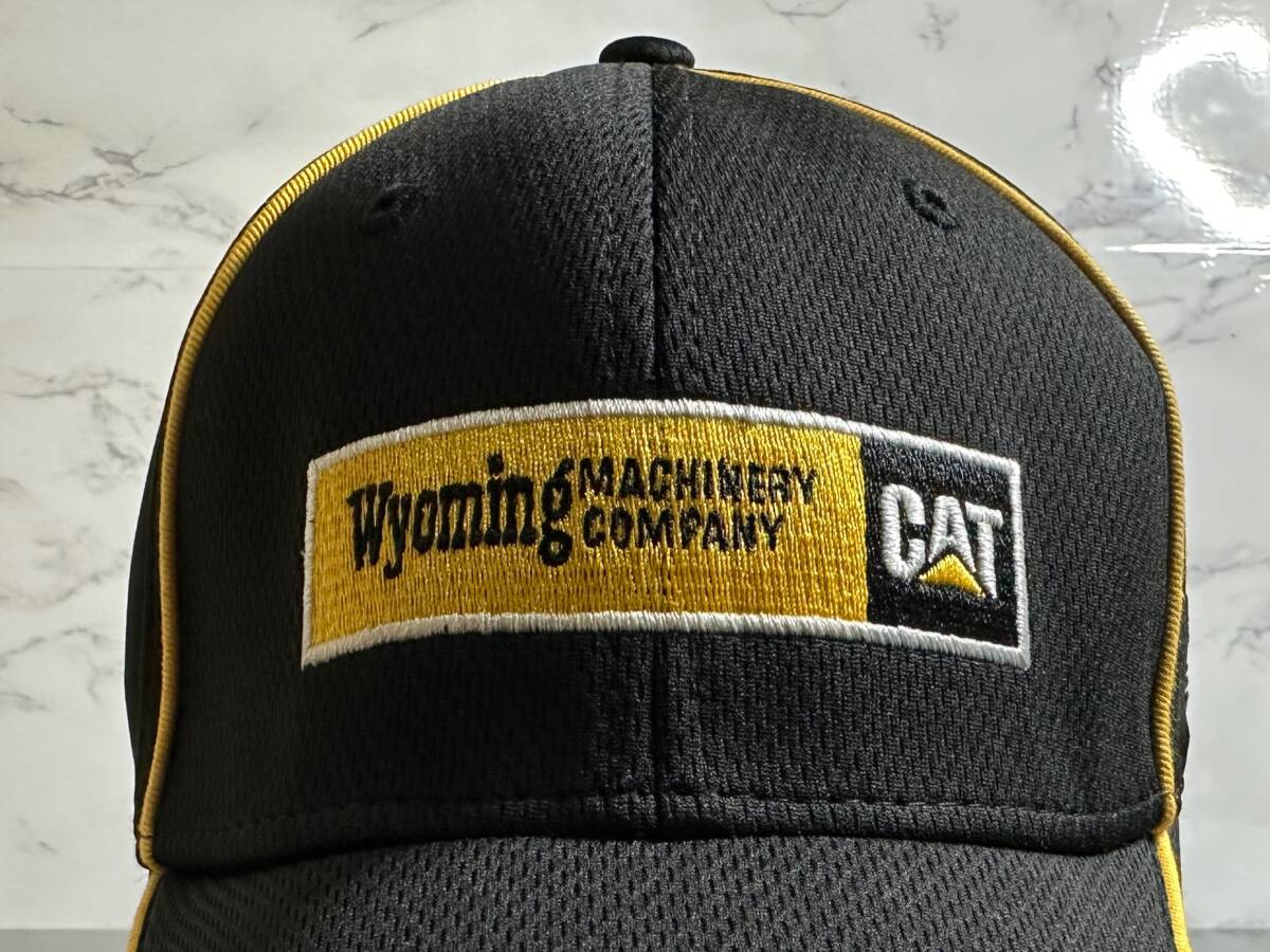 【未使用品】158K★Caterpillar キャタピラー CAT Wyoming MACHINERY COMPANY ディーラーキャップ 帽子 CAP クールデザイン《FREEサイズ》_画像7