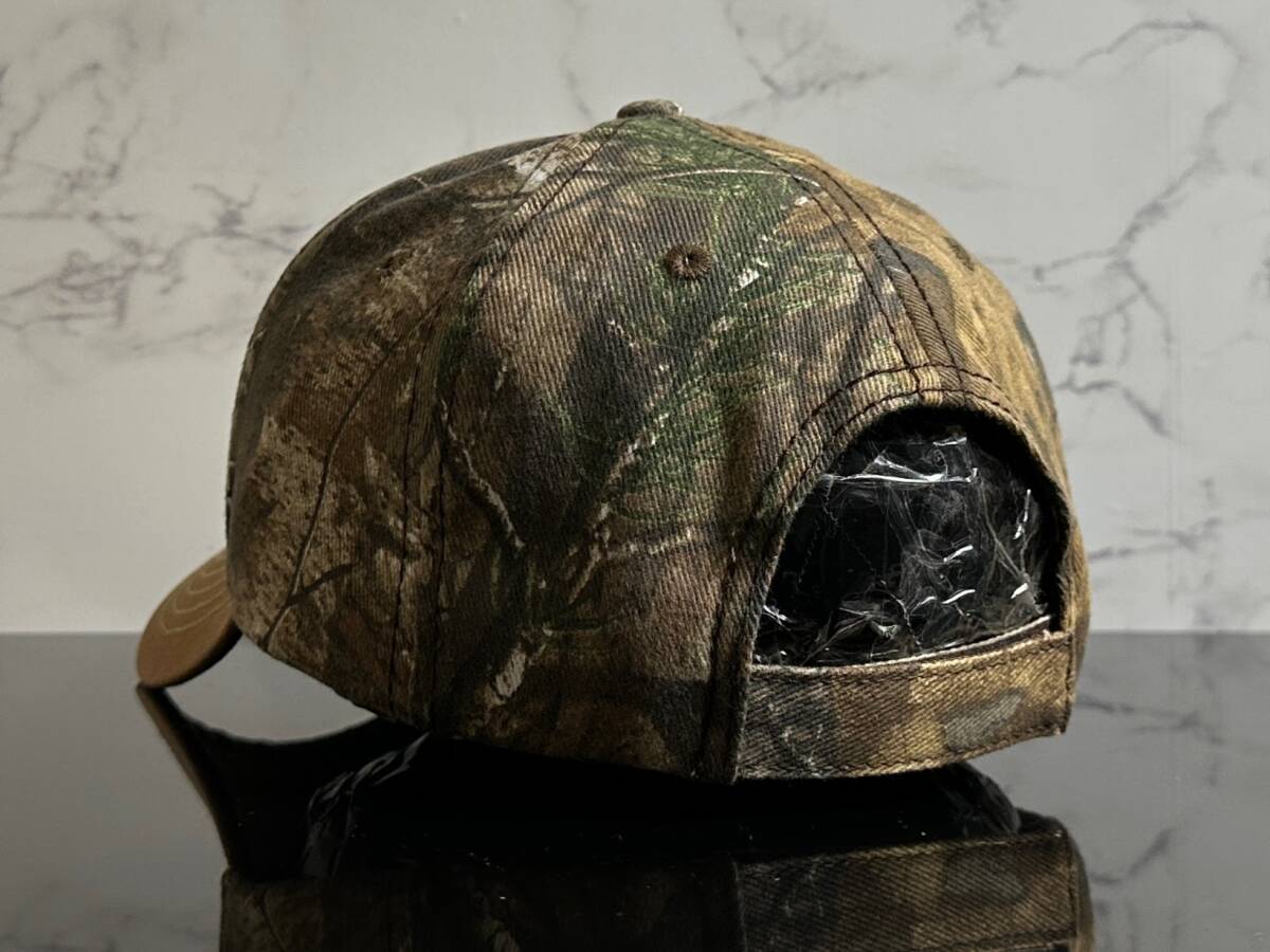 【未使用品】168K★Caterpillarキャタピラー CAT キャップ CAP 帽子 DRI・DUCK製のコットン素材にREALTREE製ウット系迷彩柄《FREEサイズ》_画像6