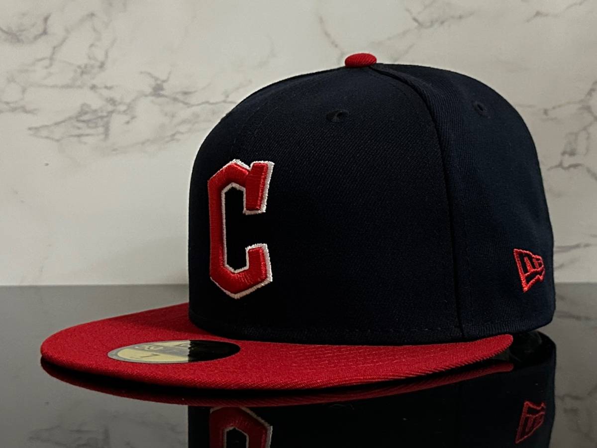 【未使用品】29C ★NEW ERA 59FIFTY×MLB クリーブランド ガーディアンズ Cleveland Guardians コラボ 帽子 CAP《SIZE 7 1/2・59.6㎝》_画像1