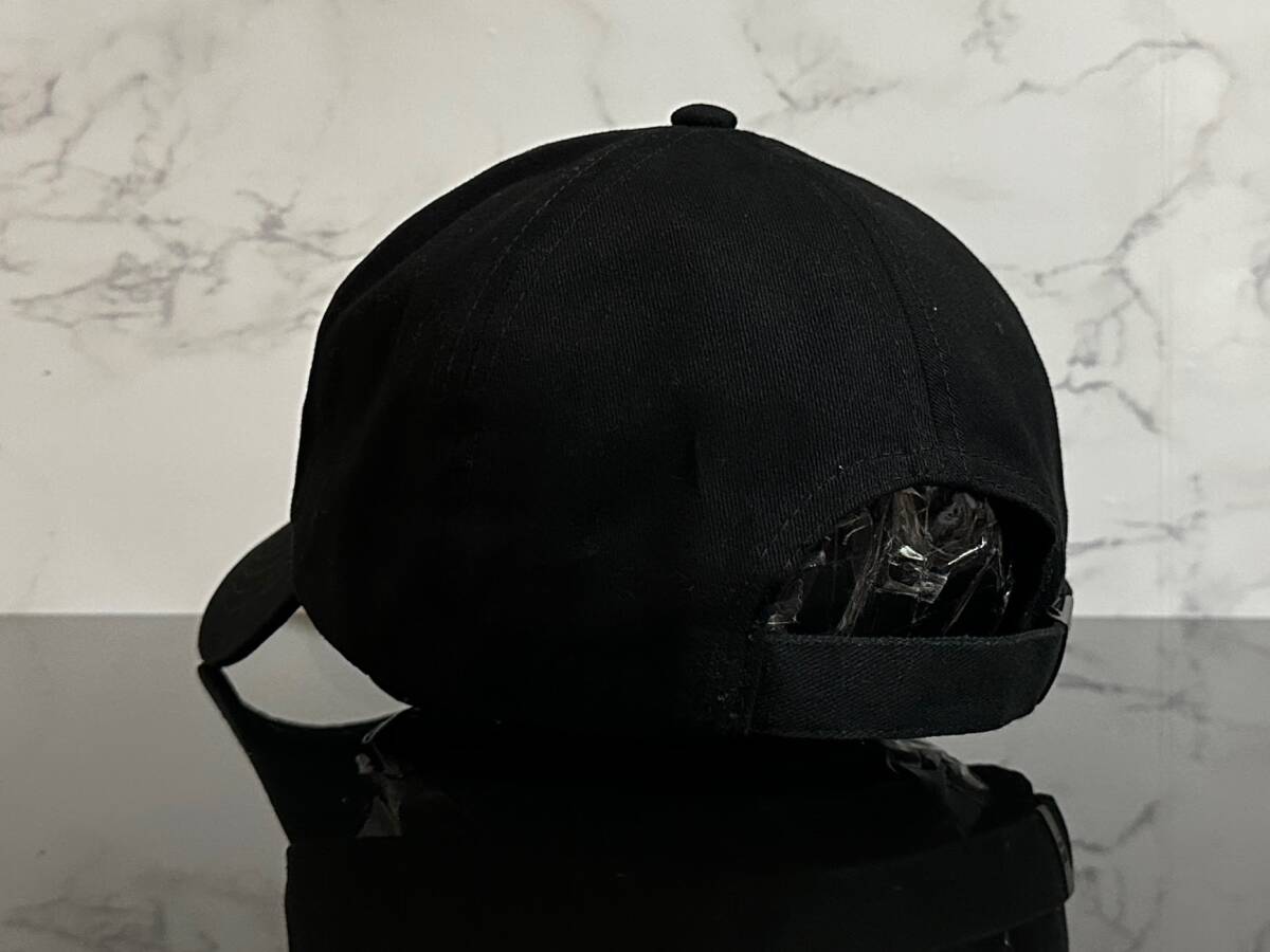 【未使用品】237KA★BARBOUR バーブァー キャップ 帽子 CAP ファンにも嬉しい上品で高級感のあるブラックにイエローロゴ《FREEサイズ》_画像5