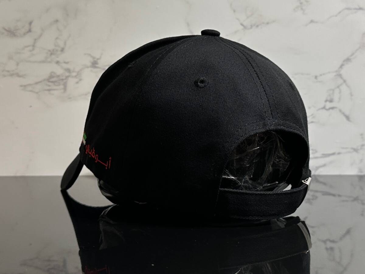 【未使用品】225KC 上品★Ferrari フェラーリ キャップ 帽子 CAP 上品で高級感のあるデザインでブラックのコットン素材♪《FREEサイズ》_画像6