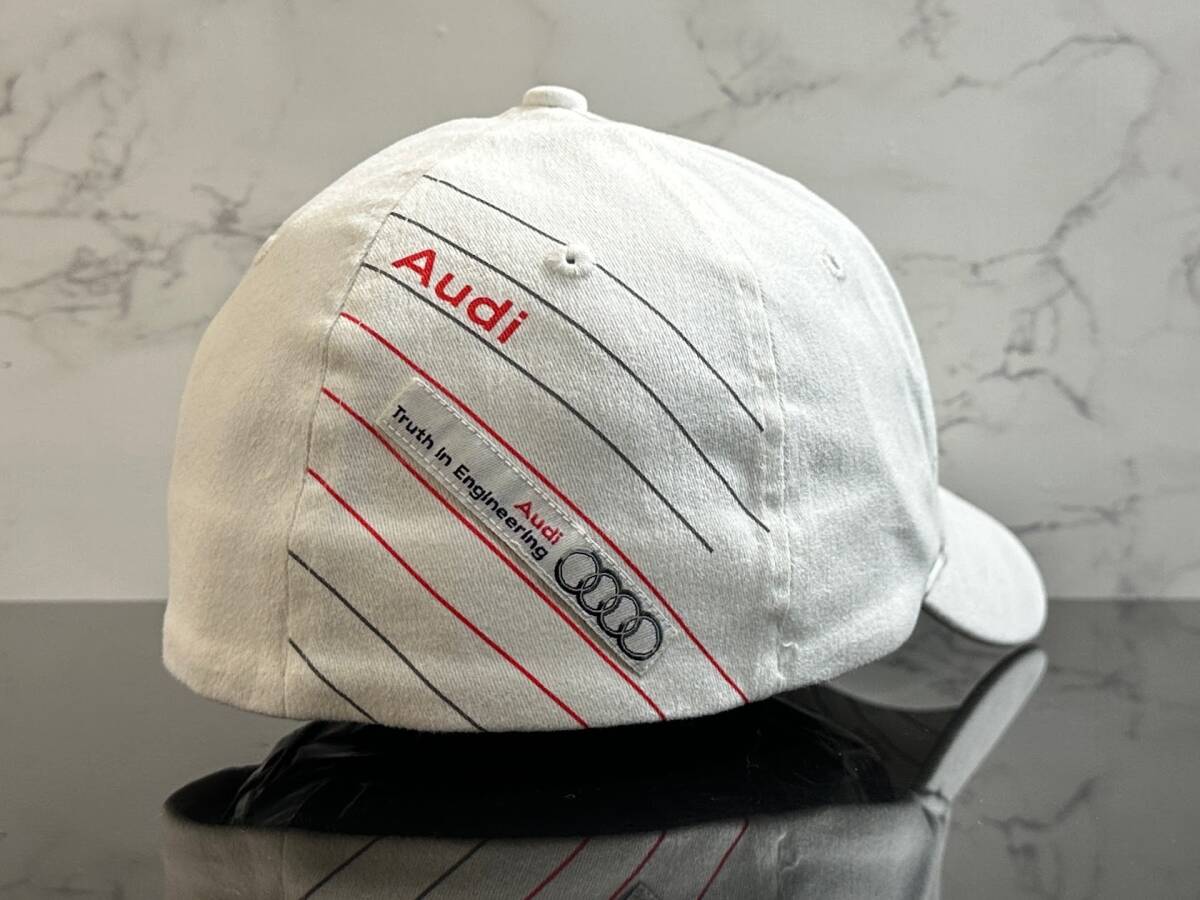 【未使用品】266KD 上品★Audi アウディ Sシリーズ キャップ 帽子 CAP 上品で高級感のあるデザインの伸縮素材♪《伸縮前59㎝～62㎝位迄》の画像5