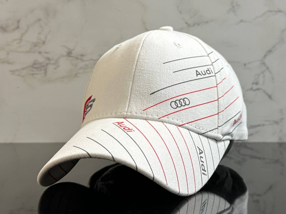 【未使用品】266KD 上品★Audi アウディ Sシリーズ キャップ 帽子 CAP 上品で高級感のあるデザインの伸縮素材♪《伸縮前59㎝～62㎝位迄》の画像1