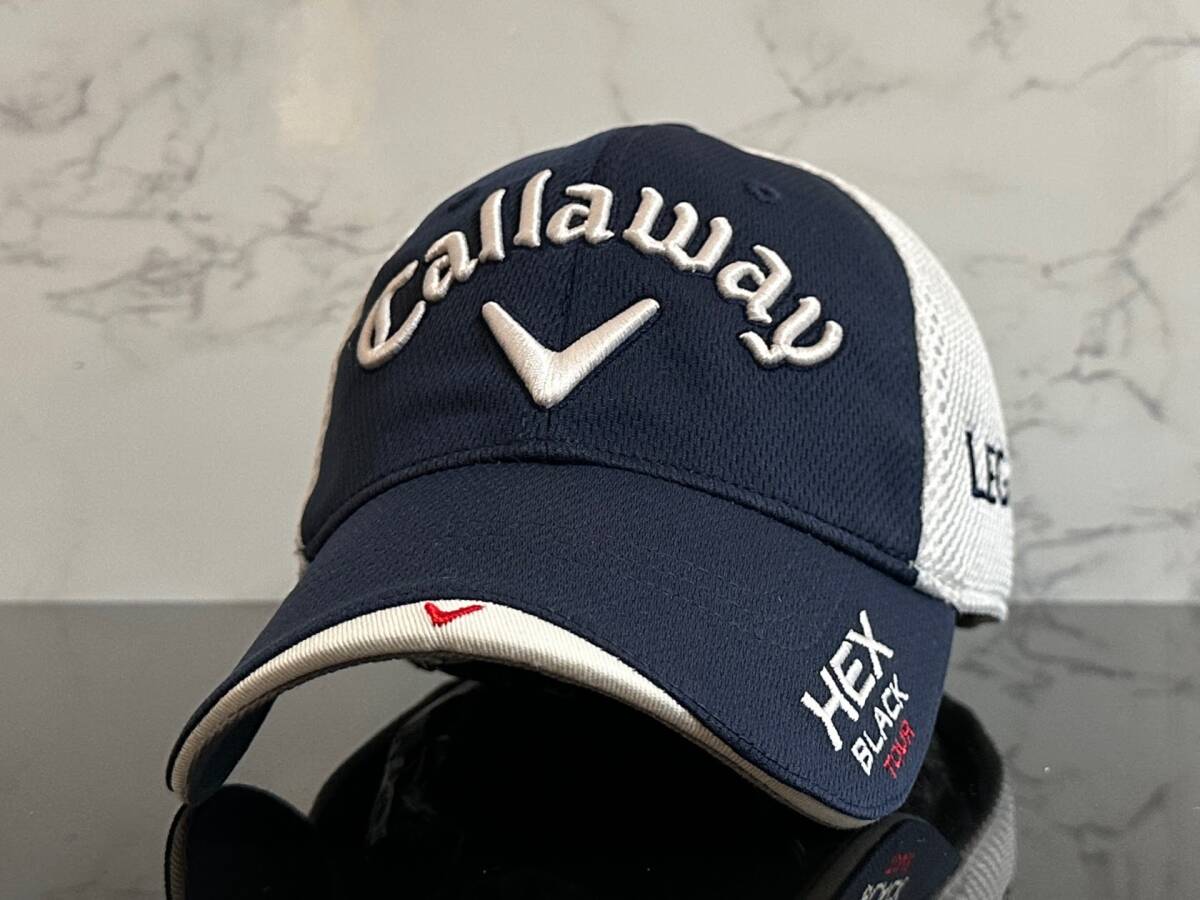 【未使用品】208KD★Callaway Golf キャロウェイ ゴルフキャップ 帽子CAP 上品で高級感のあるデザインに人気のシリーズロゴ《FREEサイズ》_画像1