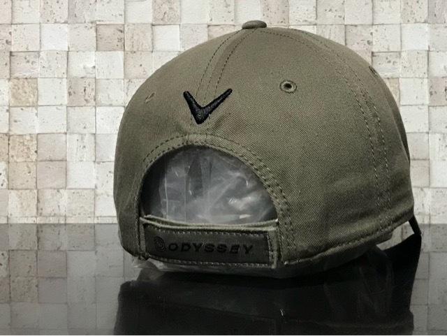 【未使用品】25WD 訳あり★Callaway Golf キャロウェイ ゴルフ キャップCAP クールなカーキのコットン素材にシリーズロゴ！《FREEサイズ》_画像5