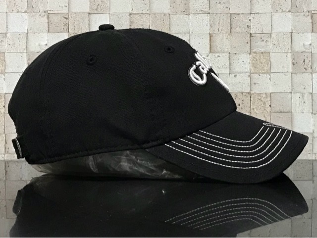 【未使用品】58E クール★Callaway Golf キャロウェイ ゴルフ キャップ 帽子 CAP クールなブラックのコットン素材！《FREEサイズ》_画像4