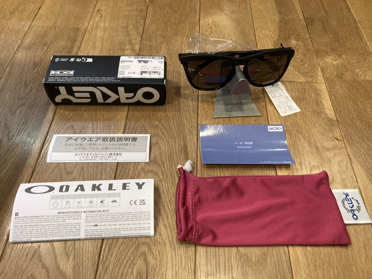 新品　正規品　OAKLEY オークリーサングラス oo9284A-0855 FROGSKINS RANGE（A）アジアンフィット