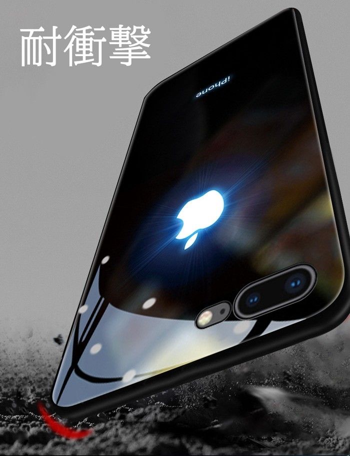 【大人気】光るiPhoneケース　12/13/14/XR/pro/max/plus　sa4　LED発光　アイフォン