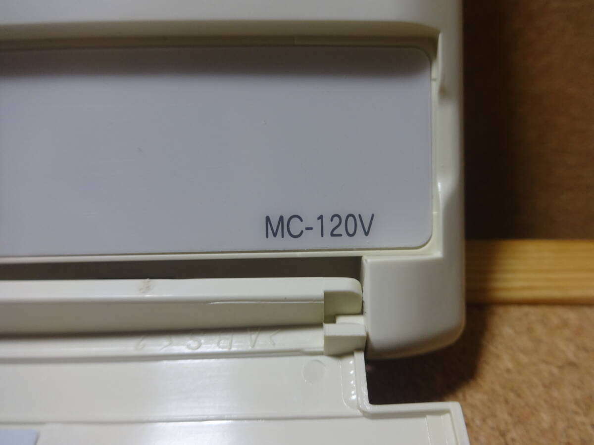 【取付金具付き】リンナイ (Rinnai) 給湯器リモコン MC-120V(MC-60V3互換性あり) 通電確認済 東京より発送RGZ31_画像3