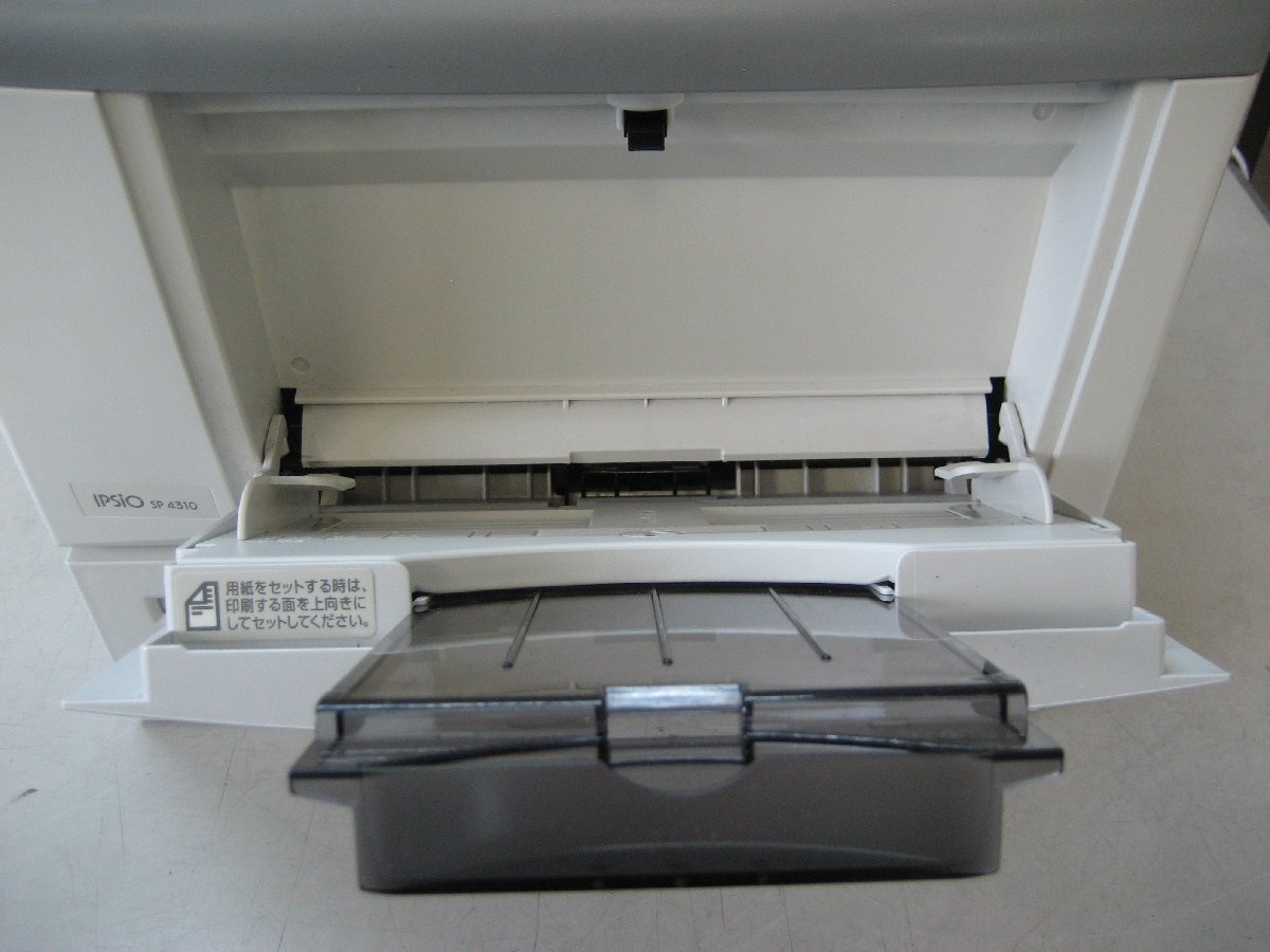 RICOH◎A4 モノクロレーザー プリンター◎IPSiO SP4310◎印刷枚数 22284枚　K3069_画像5