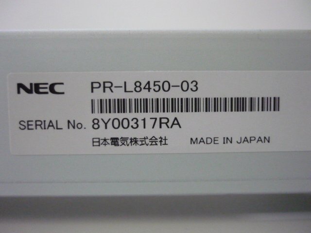 【2台入荷】★NEC★550枚★増設カセット★PR-L8450-03★増設トレイ★MultiWriter 8200N 8250N 8400N 8450N 8500N等対応★a1507_画像7