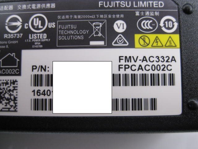 * Fujitsu /FUJITSU* original AC adaptor *FMV-AC332A/FPCAC002C/A11-065N5A*19V/3.42A*10 piece set * present condition delivery *T0145