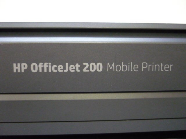 ★Hp★A4★モバイルプリンター★OFFICEJET 200★USB★バッテリー欠品★ノズル詰まり/ジャンク★a1524_画像2