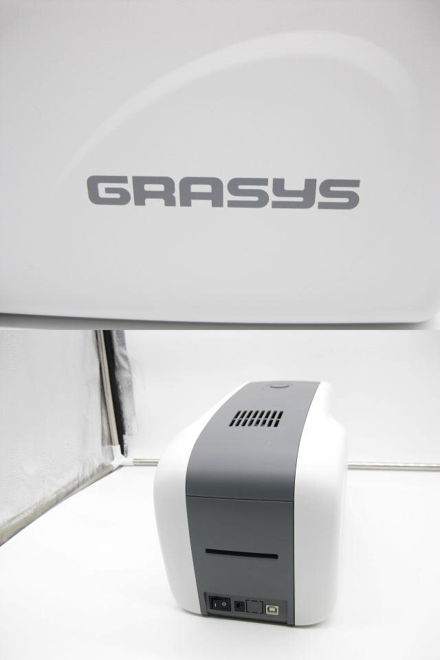 ◇GRASYS/グラシス◇IDカードプリンター◇ID170◇片面印刷◇通電・USB接続確認のみ◇桜井株式会社◇プラザクリエイト◇ジャンク◇T0179_画像5