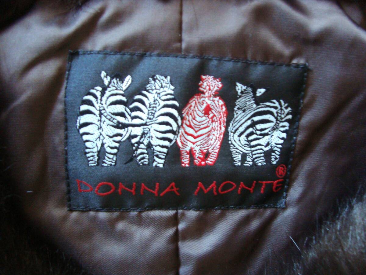 DONNA MONTE　冬用　ゴージャス　ベスト　L～３L ㈱シルク工房　フェイクファー　古着_画像4