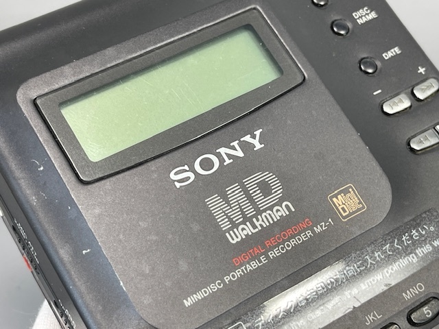 ソニー SONY MD WALKMAN MZ-1 MDウォークマン ミニディスク ポータブルレコーダー MDレコーダー 試聴確認済み USED品_画像9