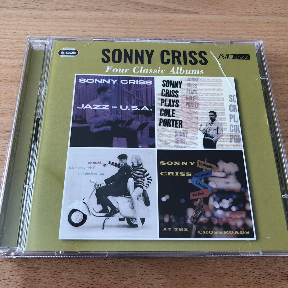 【2CD】ソニー・クリス／FOUR CLASSIC ALBUMS_画像1