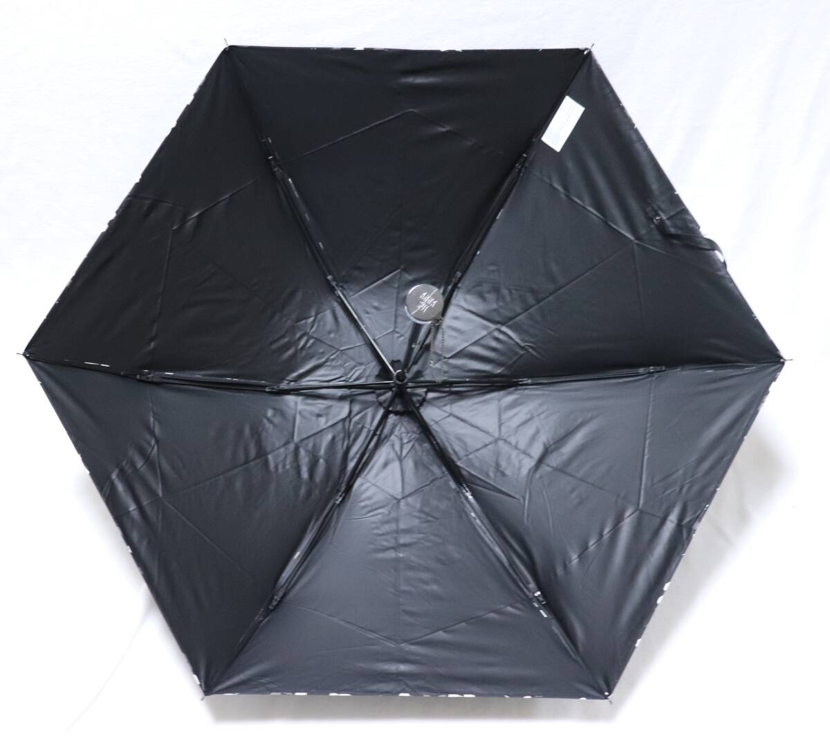 《ANNA SUI アナスイ》新品 上品ボタニカル柄 晴雨兼用折りたたみ傘 日傘 雨傘 遮光・遮蔽率99%以上 指にやさしいはじきカバー付き A9677