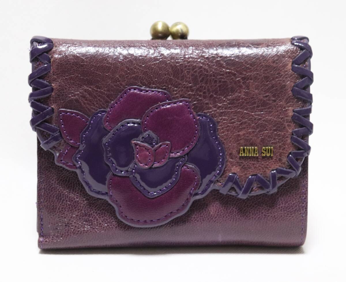 ANNA SUI アナスイ》新品訳有 【ルビー】大きなバラ ANNA SUI アナスイ》新品訳有 【ルビー】大きなバラ