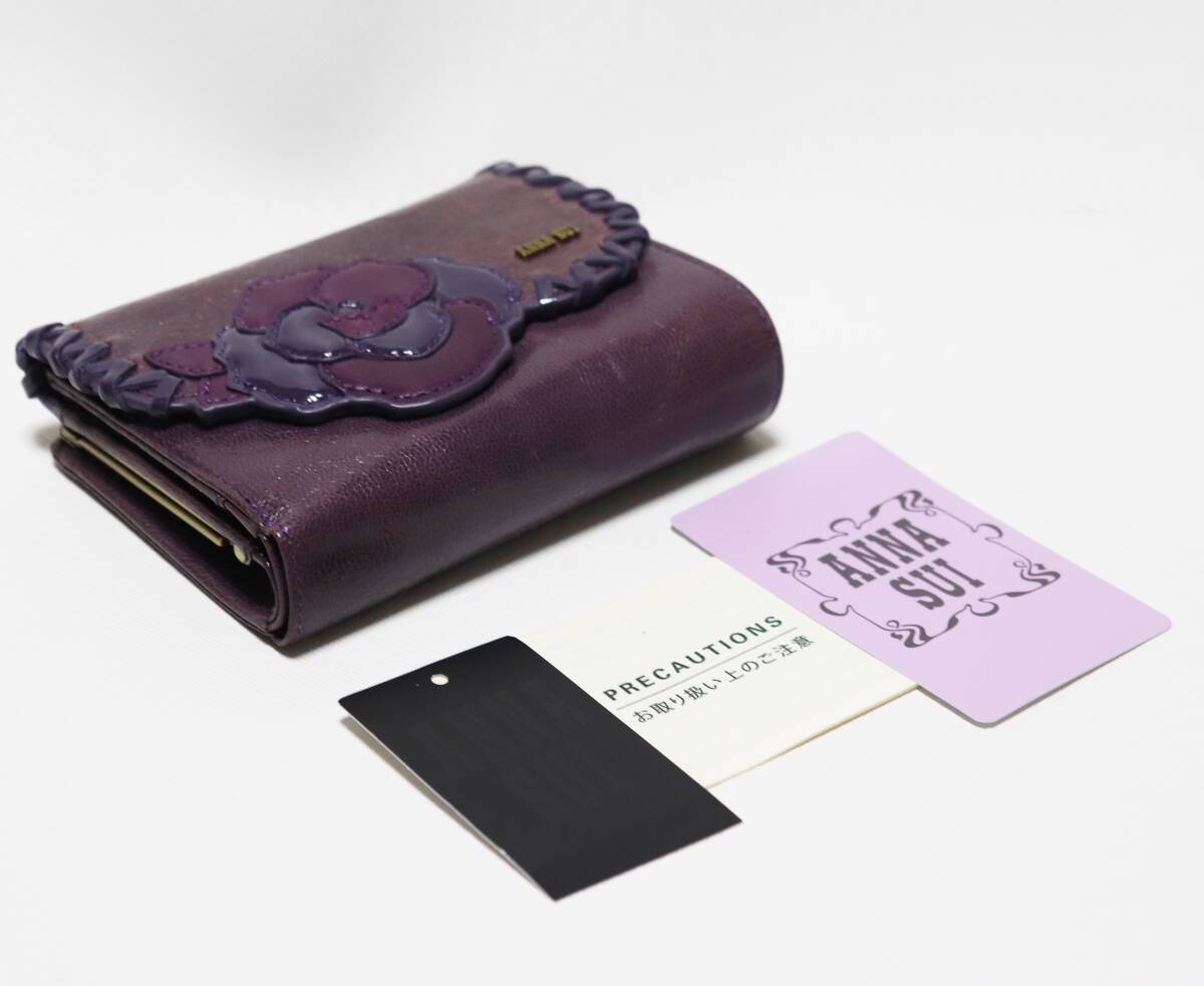 ANNA SUI アナスイ》新品訳有 【ルビー】大きなバラ ANNA SUI アナスイ》新品訳有 【ルビー】大きなバラ