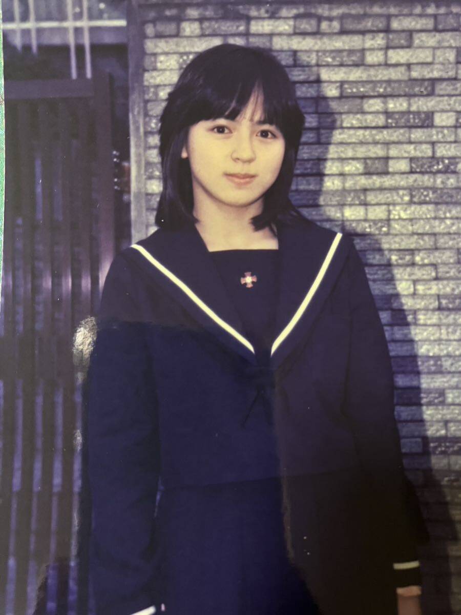 【激レア】伊藤麻衣子　写真　制服　80年代アイドル _画像1