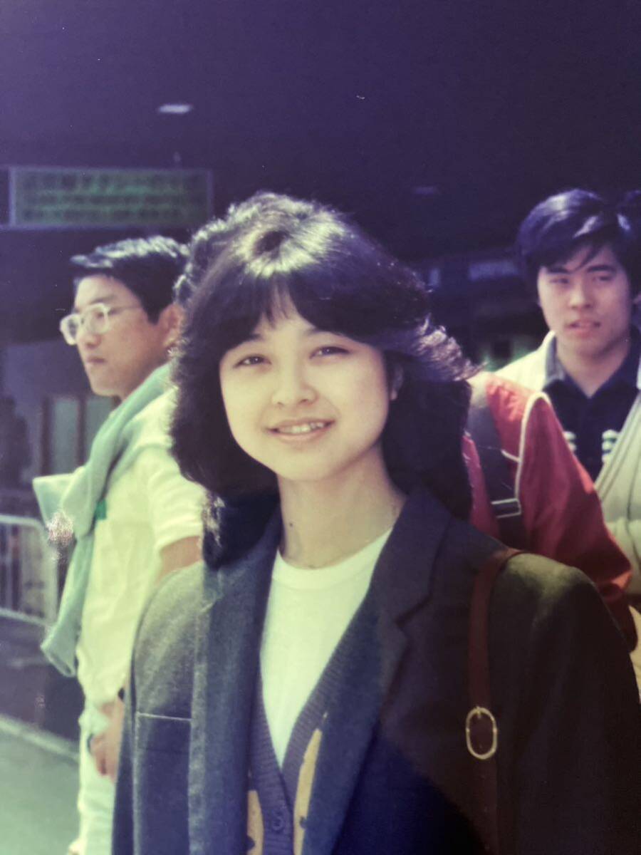 [ rare ] Ishikawa Hitomi photograph jacket off Showa era star 