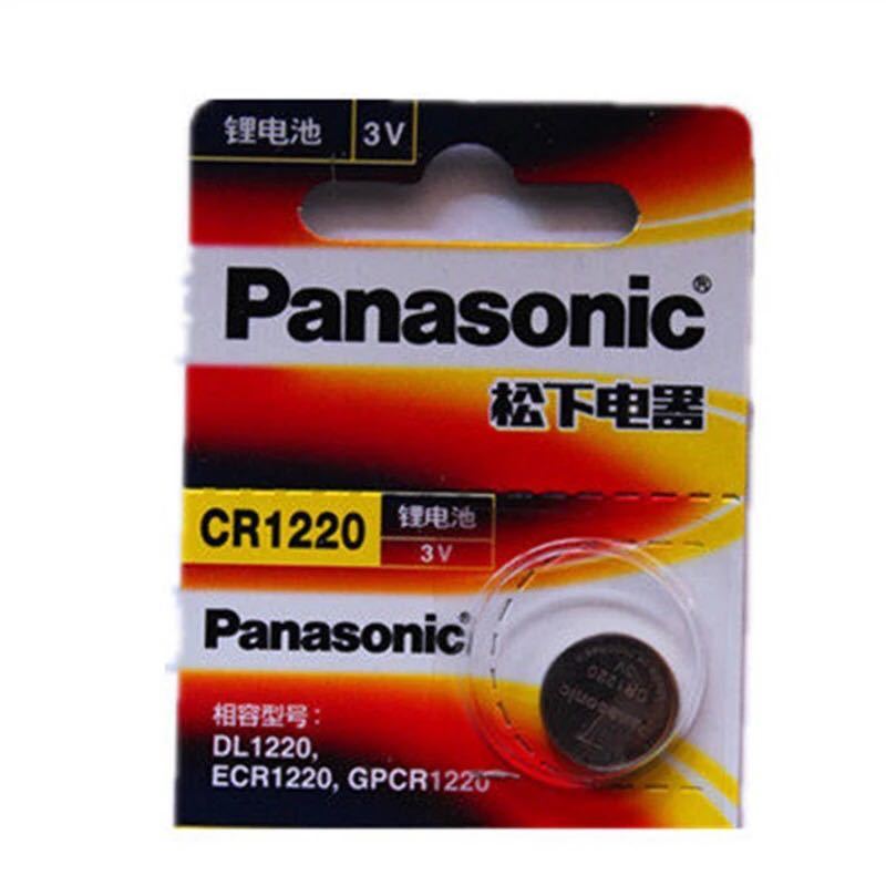 【送料無料】CR1220 Panasonic リチウム電池 コイン型_画像1