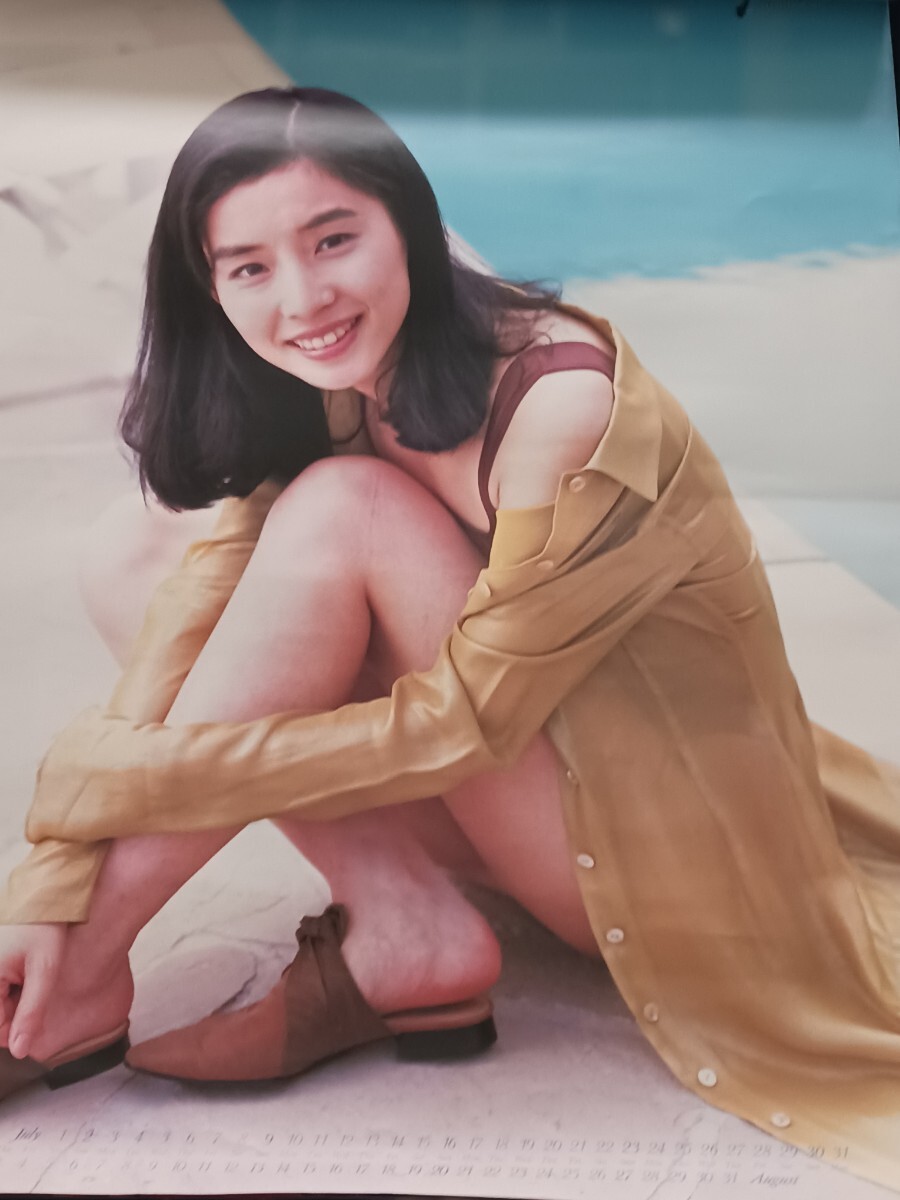 石田ゆり子カレンダー 1995年【26歳当時】表紙含む7枚 2ヵ月毎の画像5