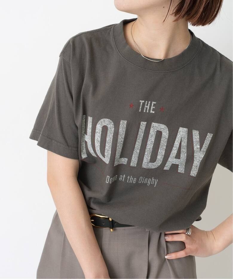 Spick and Span【スピックアンドスパン】☆THE HOLIDAY Tシャツ　新品グレー