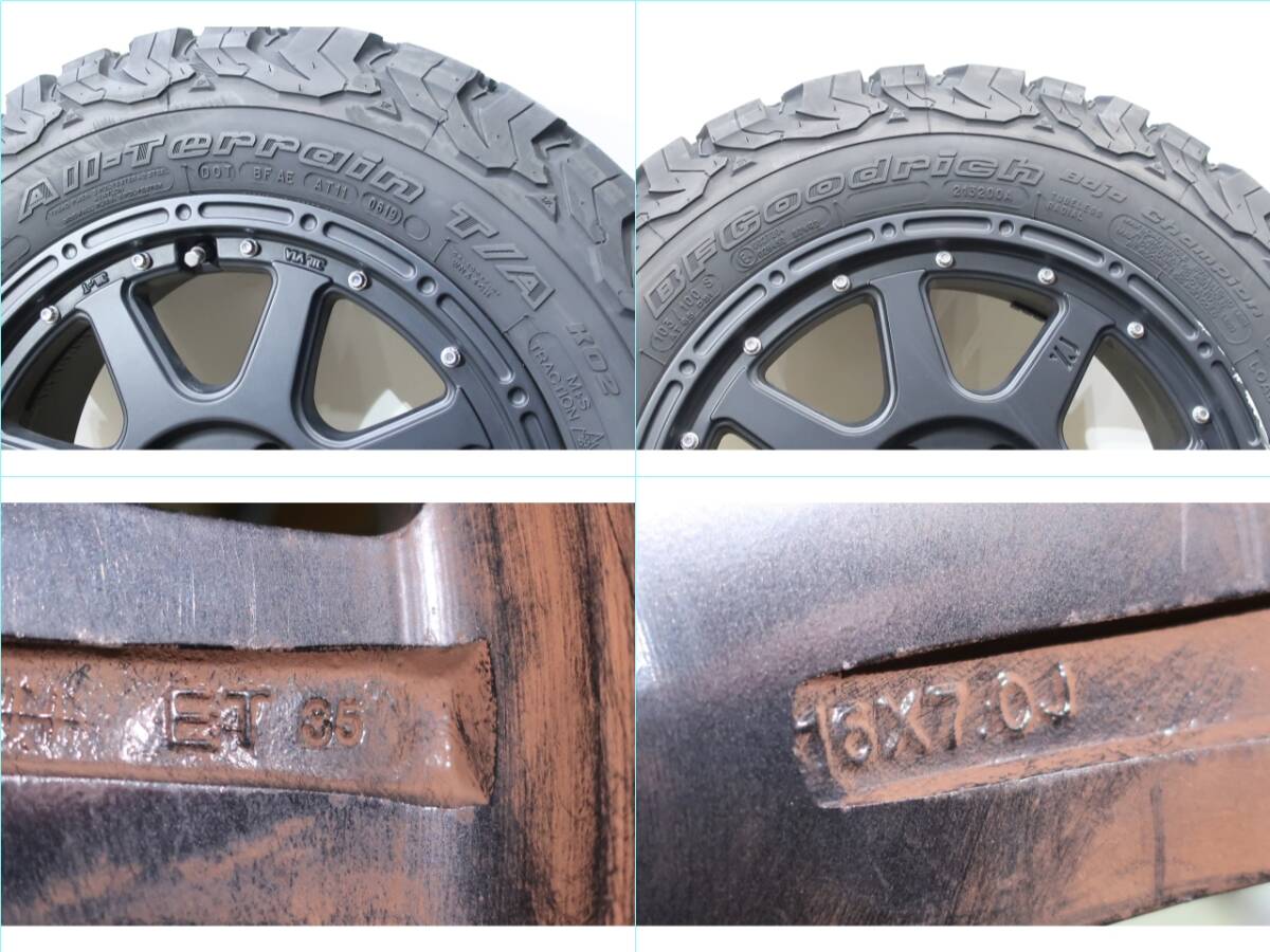 ☆6177☆　　4本セット　XTREME-J　XJ　タイヤ　ホイール　215/65R16　エクストレイルから_画像3