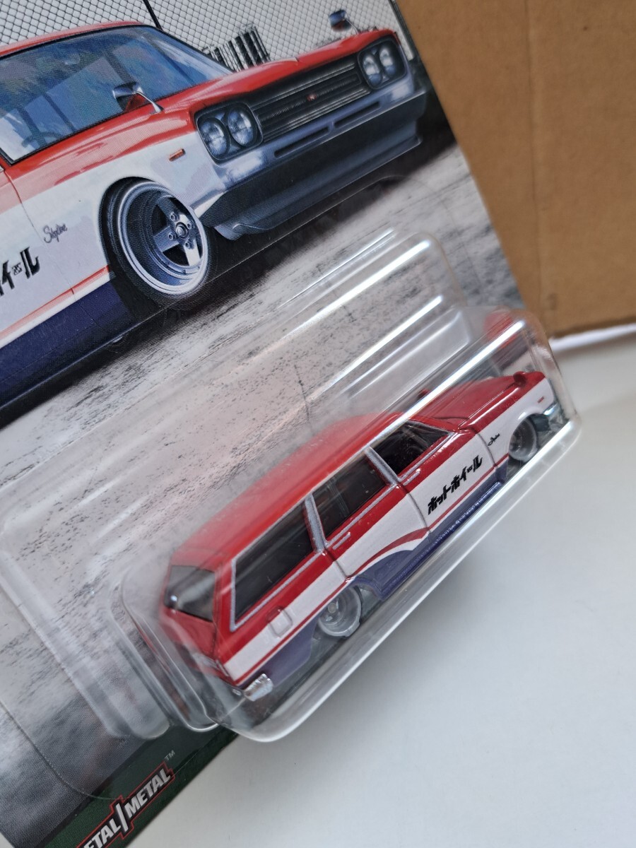 Hot wheels　CAR CULTURE FAST WAGONS '69 NISSAN SKYLINE VAN スカイライン バン ニッサン_画像3