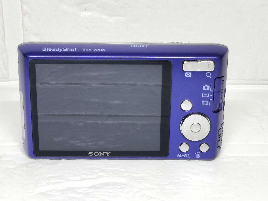 ★外観美品★SONY Cyber−Shot W DSC-W610 ブルー