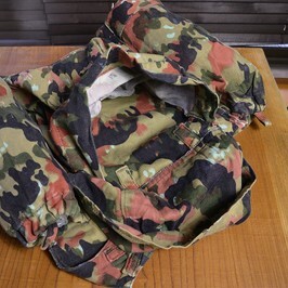スイス軍放出品 バックパック M-60フィールドジャケット対応 アルペンカモ リュックサック ナップザック デイパック カバン_画像4