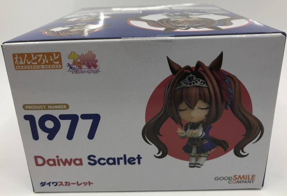 Wc998★グッドスマイルカンパニー ねんどろいど ダイワスカーレット「ウマ娘 プリティーダービー」 中古 未開封品★_画像3