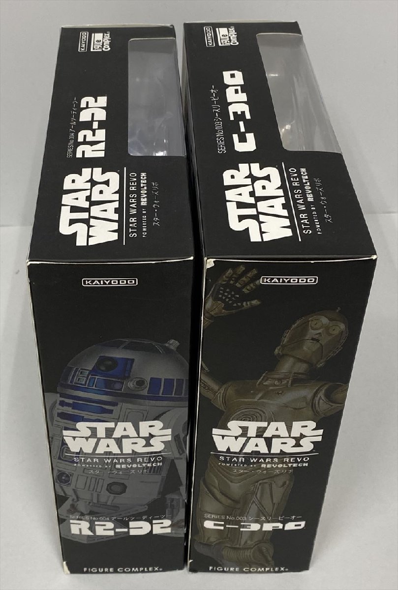 Ig581★リボルテック スター・ウォーズ R2-D2 & C-3PO 2コセット フィギュア 海洋堂 中古★の画像8