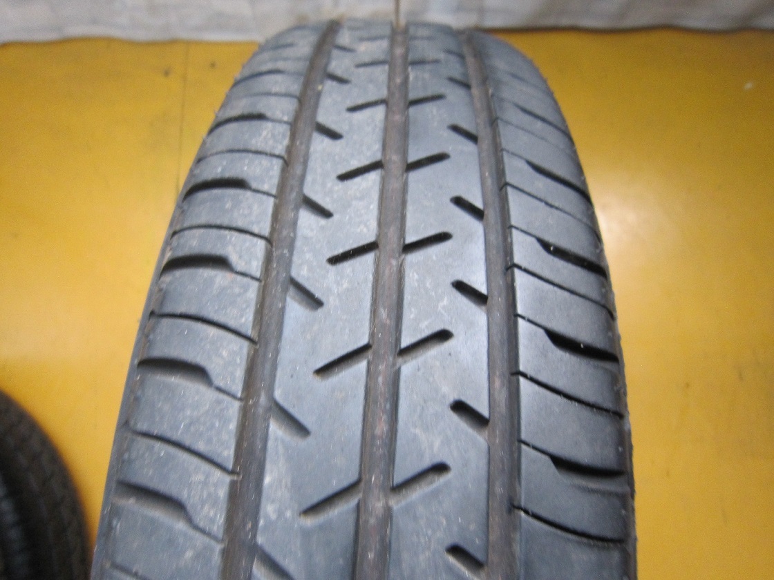 G694☆社外ホイール　155/70R13　13X4　PCD100　4H　夏タイヤセット_画像9