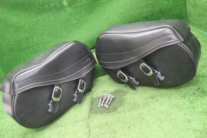 44317*XL. sport Star 1994- Harley original leather saddle-bag 
