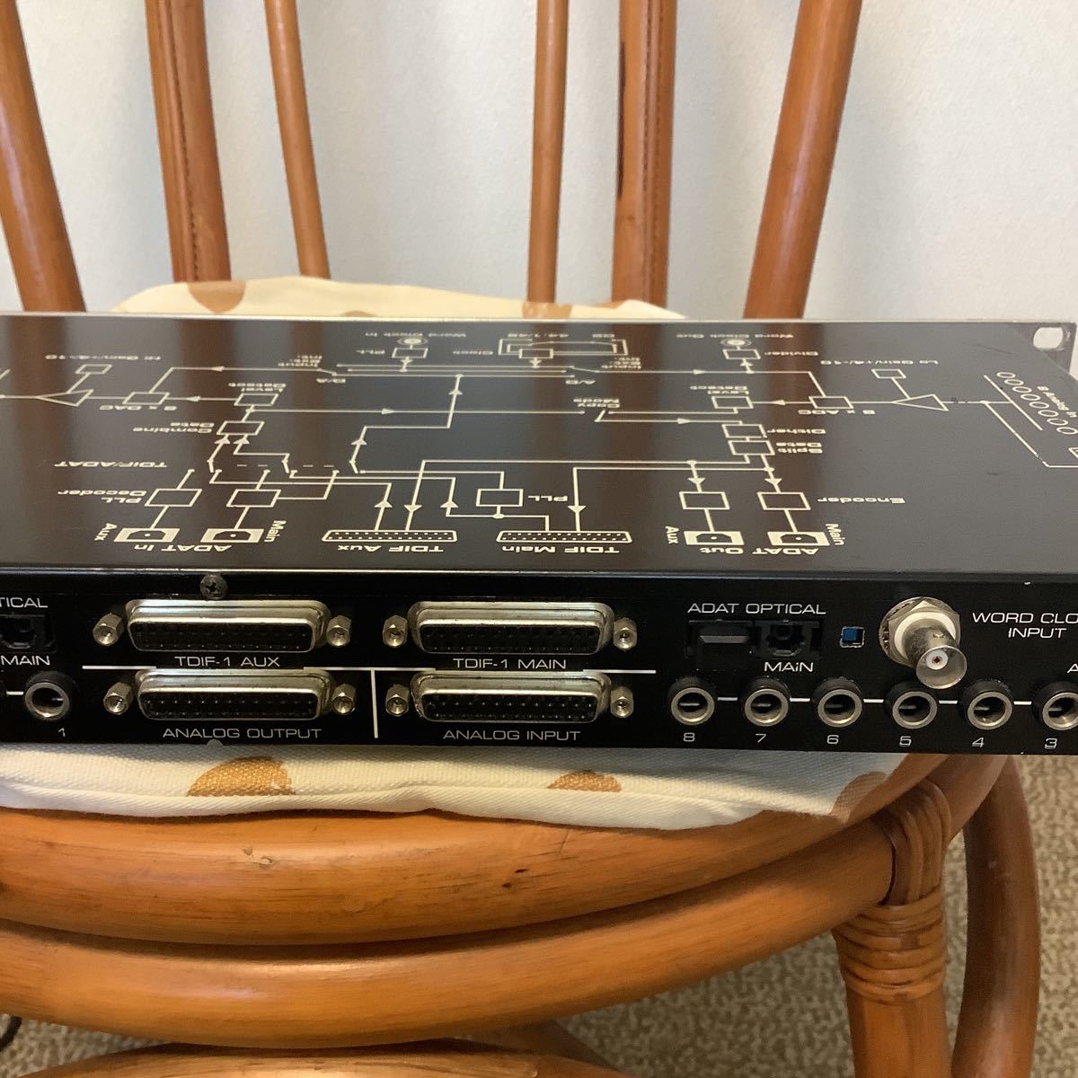 １円スタート！一応、ジャンク品！ NuEND Steinberg RME 8 I/O 96k ８チャンネル A/Dコンバーター_画像4