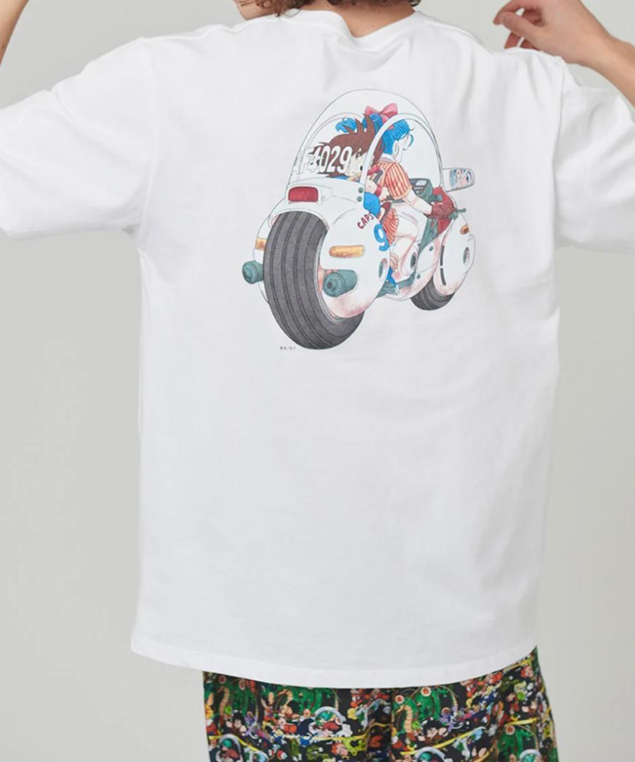 グラニフ　バイク　ドラゴンボールコラボ　Tシャツ　SSサイズ_画像7