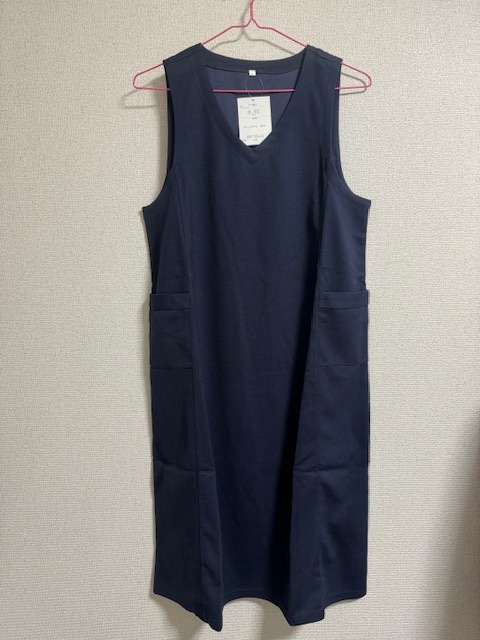 nisen jumper skirt dark blue size 3L unused goods 
